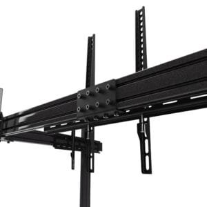 Free-Standing Triple TV Stand (Up to 65″)-13