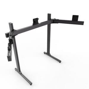 Free-Standing Triple Monitor Stand (Up to 43″)